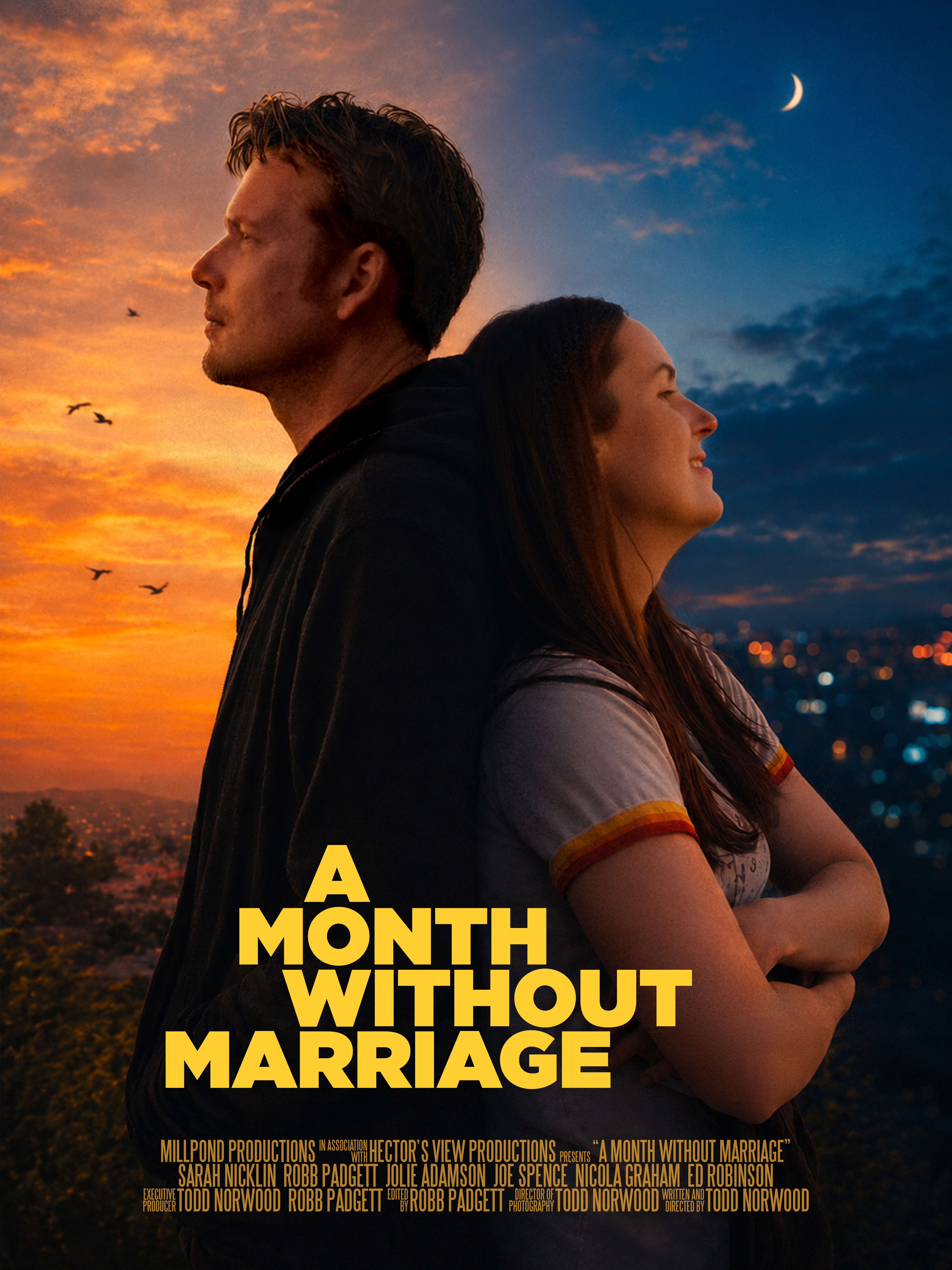 A Month Without a Marriage poster